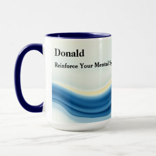Flow State Fluid Motion Modern Designer Mug