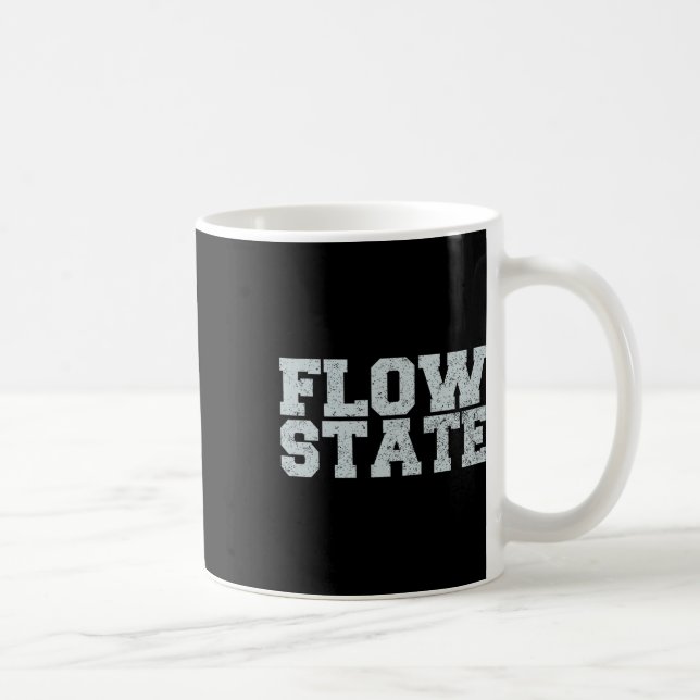 Flow State - Vintage Distressed Flow State  Coffee Mug (Right)