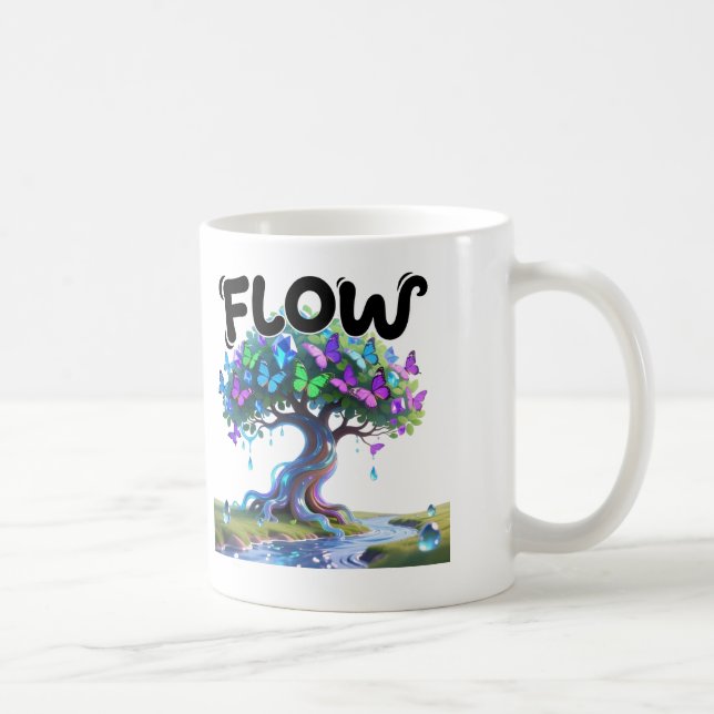 Flow Water Tree of Life Coffee Mug (Right)