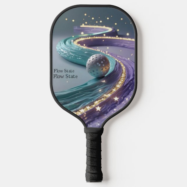Flow with Energy – Pickleball Harmony Pickleball Paddle (Front)
