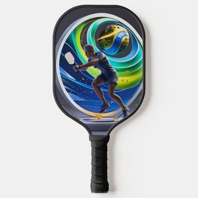 Flow with Energy – Pickleball Harmony Pickleball Paddle (Front)