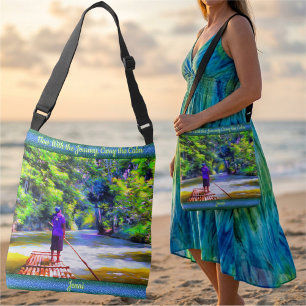 Flow With the Journey River J001 Crossbody Bag