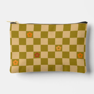 Flowe Checkered Pattern - No. 02 Accessory Pouch