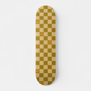 Flowe Checkered Pattern - No. 02 Skateboard