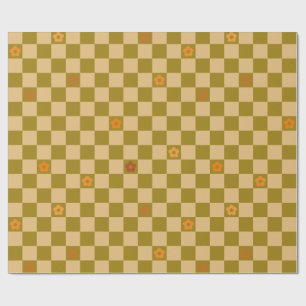 Flowe Checkered Pattern - No. 02 Wrapping Paper