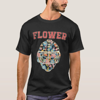 Flower 29 Wild Goalie Fleury Minnesota Pro Ice Hoc T-Shirt