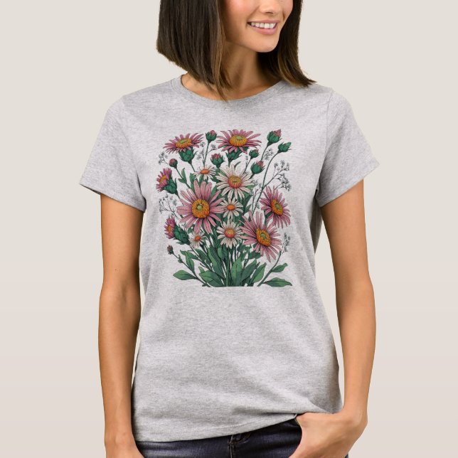 Flower 3 T-Shirt (Front)