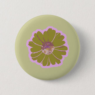 Flower #603 Logo 6 Cm Round Badge