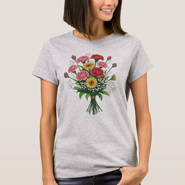 FLOWER 6 T-Shirt (Front)
