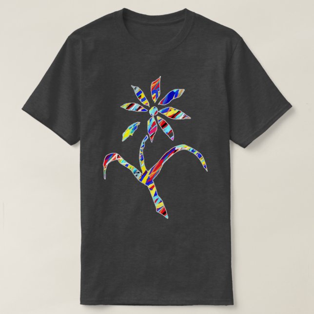 Flower Abstract 23 1 T-Shirt (Design Front)