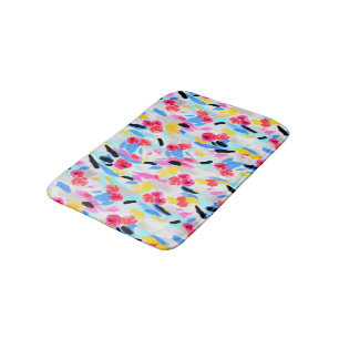 Flower Abstract Bath Mat
