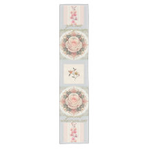 Flower and Bird Table Runner