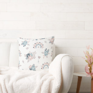 Flower And Boho Seamless Pattern  Cushion