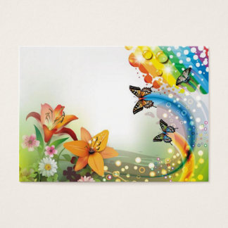 flower and butterfly image
