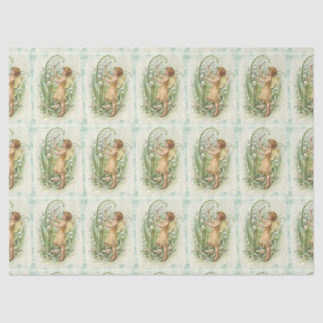 Flower and Fairy. Tissue Paper (Front)