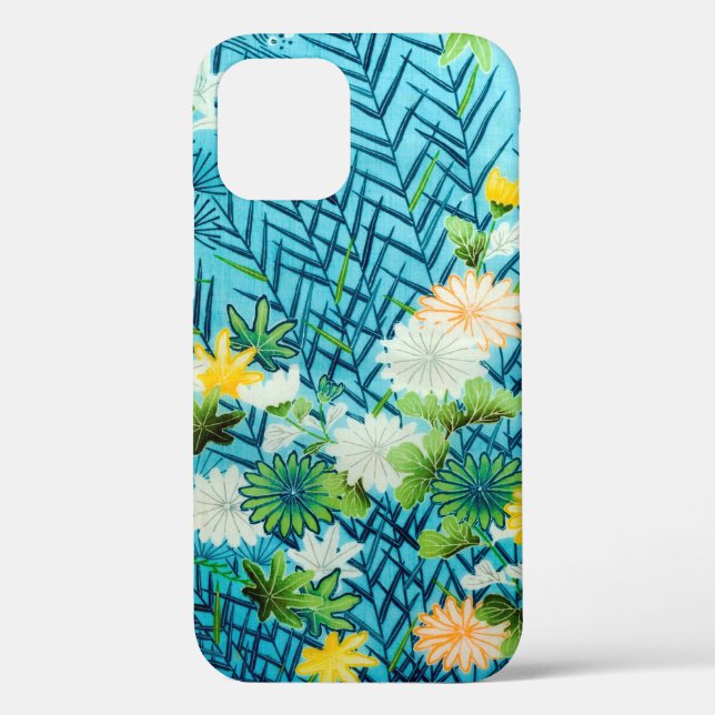 Flower and Leaf, Japanese Design Case-Mate iPhone Case (Back)