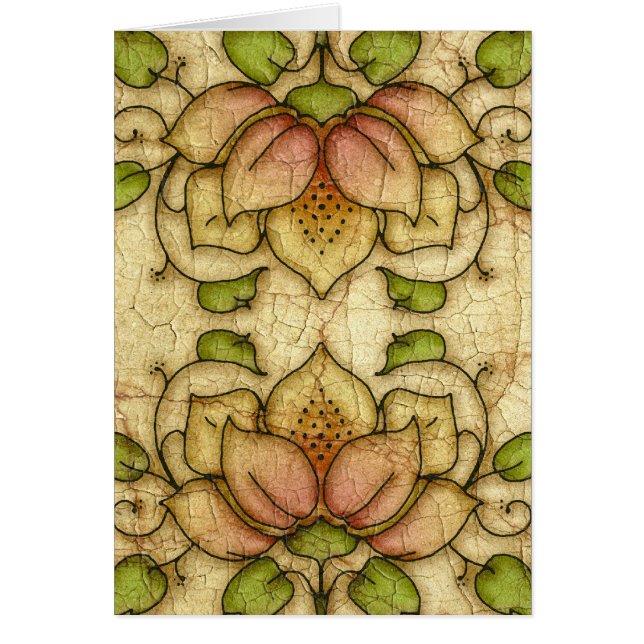 Flower And Vine Motif (Front)