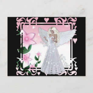 Flower Angel Design Postcard