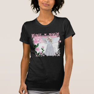 Flower Angel Design T-Shirt