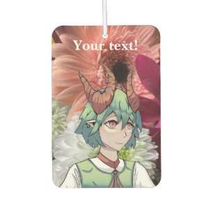 Flower Anime Car Air Freshener