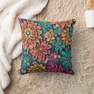 Flower arrangement cushion