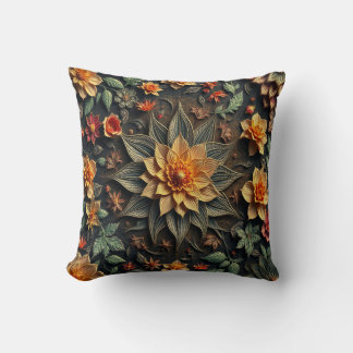 Flower arrangement cushion