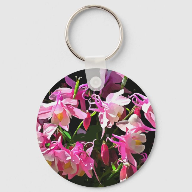 Flower arrangement key ring (Front)
