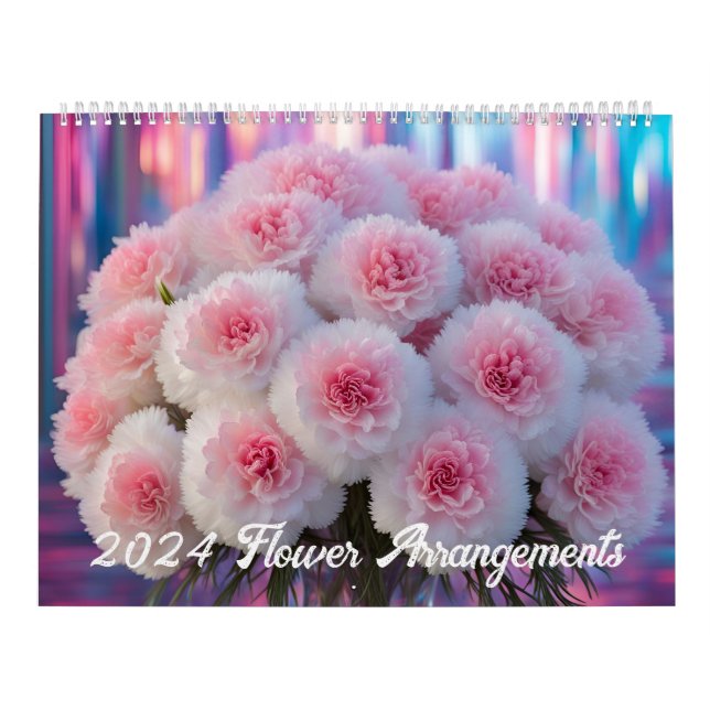 Flower Arrangements Calendar (Cover)
