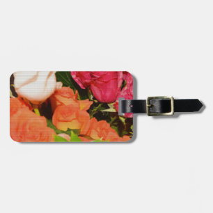 Flower Arrangements Wedding Party Colourful Destin Luggage Tag