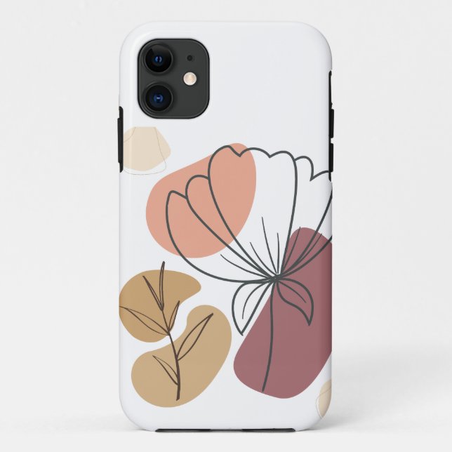 flower art abtract Case-Mate iPhone case (Back)