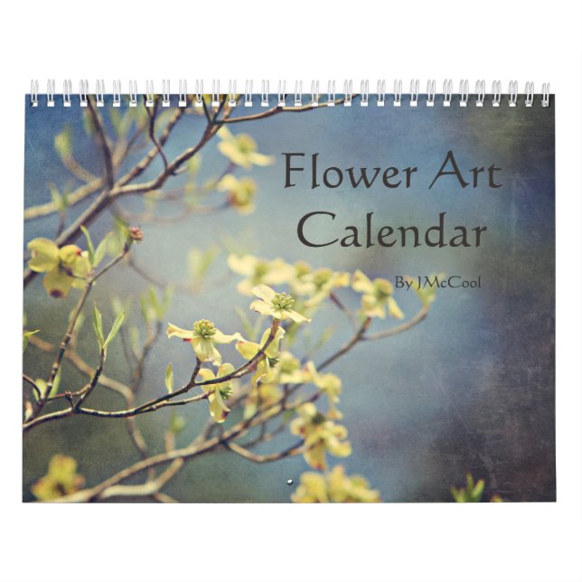 Flower Art Calendar (Cover)