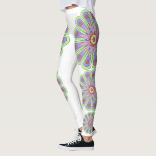 FLOWER ART, CHRISTMAS BIRTHDAY NEW YEAR GIFT LEGGINGS