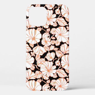 flower art design iPhone 12 case