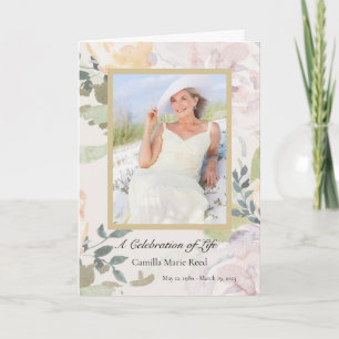 Flower Art Memorial Program