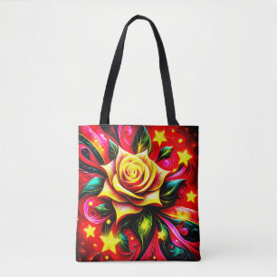 Flower Art Tote Bag