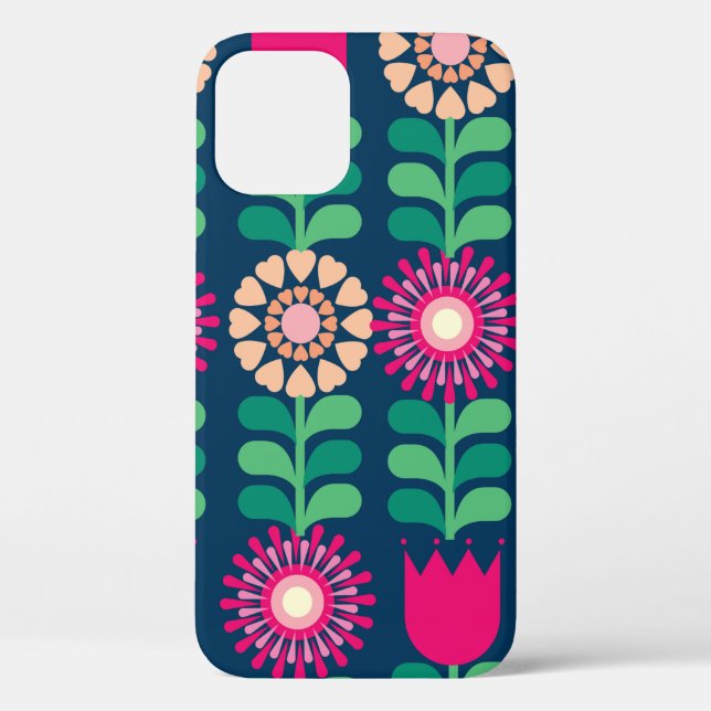 flower background vintage/illustration Case-Mate iPhone case (Back)