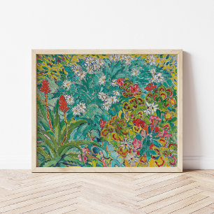 Flower Bed   Louis Valtat Poster