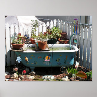 Flower Bed Poster