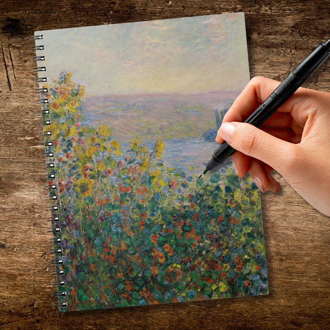 Flower Beds at Vétheuil Monet Notebook (Creator Uploaded)