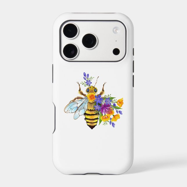 Flower bee with wild plants (Back)