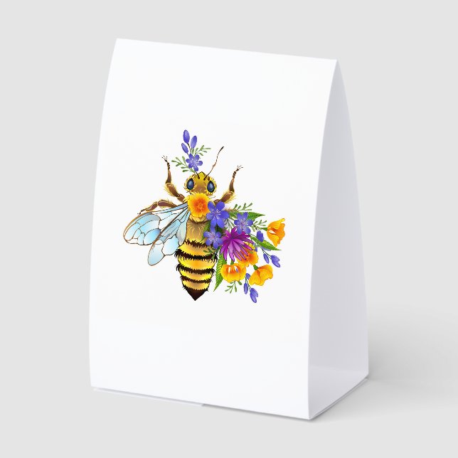 Flower bee with wild plants (Front)