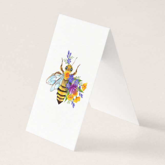 Flower bee with wild plants (Front)