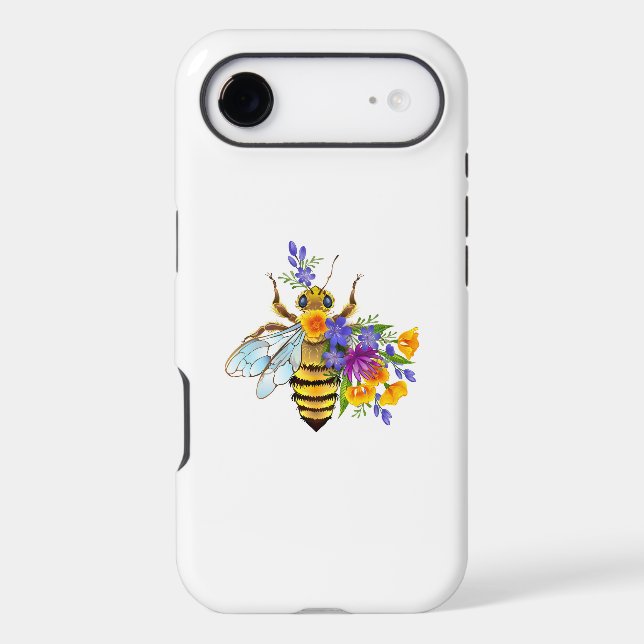 Flower bee with wild plants (Back)