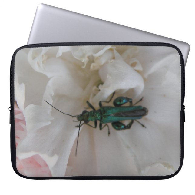 Flower Beetle Laptop Bag (Front)