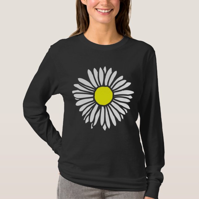 Flower Bloom Daisy T-Shirt (Front)