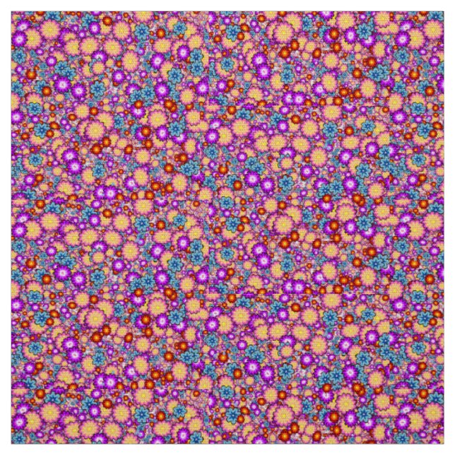flower bomb1 fabric (Swatch)