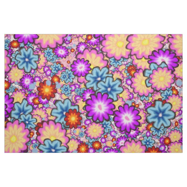 flower bomb1 fabric (Fat Quarter)
