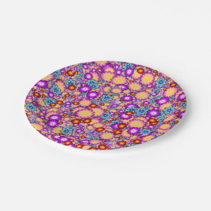 flower bomb1 paper plate