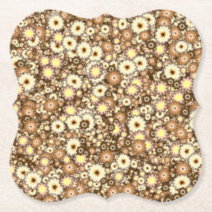 flower bomb3B Paper Coaster