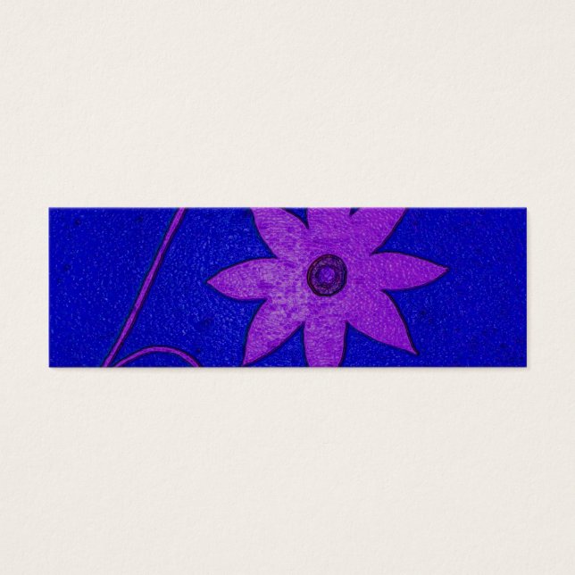 flower bookmark (Front)